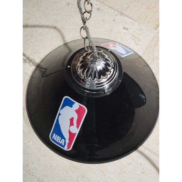 Trademark‎ Global NBA 14" Single Shade Bar Lamp Polyresin 36" Pull Chain On Off - Picture 8 of 14